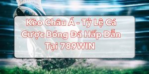 Kèo Châu Á - Tỷ Lệ Cá Cược Bóng Đá Hấp Dẫn Tại 789WIN